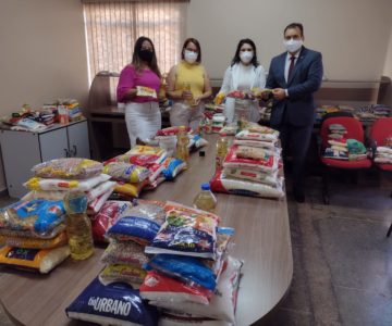 SEMAS recebe mais de 200 quilos de alimentos da OAB