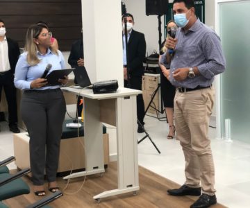 Prefeito Aldo Júlio participa da inauguração da nova Agência da Cresol em Rolim de Moura