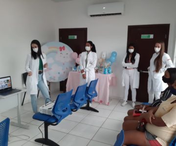 Gestantes de Rolim de Moura participam de palestras sobre importância do pré-natal odontológico