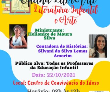 Rolim de Moura terá feira de Literatura Infantil e Arte nesta sexta-feira