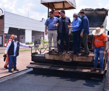 Iniciado recapeamento asfáltico em Rolim de Moura