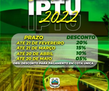 Contribuinte rolimourense poderá retirar boleto do IPTU durante o dia todo na nova prefeitura