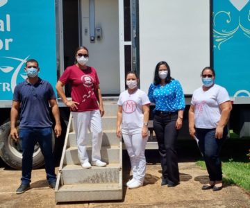 Carreta do Hospital do Amor está atendendo em Rolim de Moura nesta semana