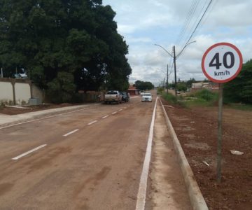 Concluída pavimentação asfáltica na Avenida Maceió entre as ruas Rio Verde e Carlos Alves de Freitas