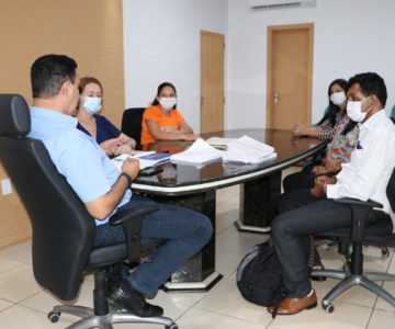 Técnicos do Ministério da Saúde fazem visita técnica no SAE em Rolim de Moura