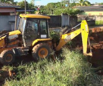 SEMOSP inicia limpeza no bairro Beira Rio nesta sexta em Rolim de Moura