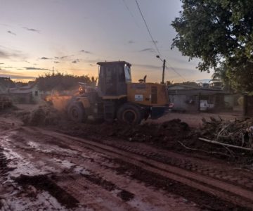 SEMOSP anuncia limpeza e patrolamento das ruas do Bairro São Cristóvão em Rolim de Moura