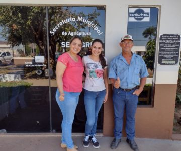 Secretário de Agricultura de Costa Marques visita SEMAGRI em Rolim de Moura