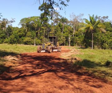 Serviços realizados pela Secretaria Municipal de agricultura durante esta semana