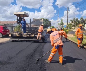 Projeto “Tchau Poeira” conclui mais de 20 quilômetros de recapeamento asfáltico em Rolim de Moura