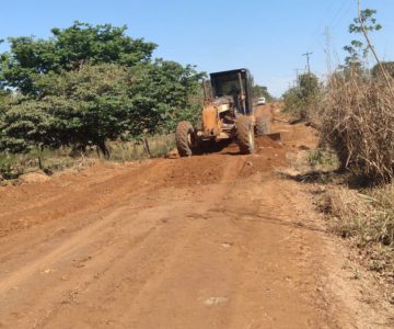 Semosp conclui trabalhos de recuperação e limpeza da linha 188 lado sul em Rolim de Moura