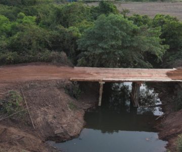 Rolim de Moura: Semosp conclui a reconstrução de 02 pontes na linha 192