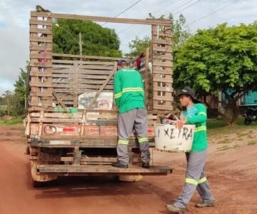 SEMUSA: Começou em Rolim de Moura o mutirão de limpeza contra a dengue