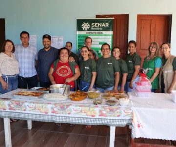 Mais um curso de culinária foi concluída na zona rural de Rolim de Moura