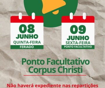 Ponto Facultativo na próxima sexta-feira nas repartições públicas de Rolim de Moura