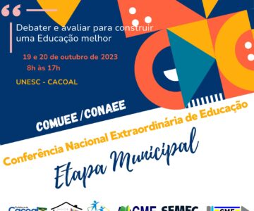 SEMEC garante participação na Conferência Nacional Extraordinária da Educação