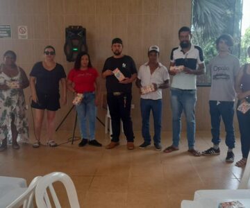 Sanerom promove confraternização com cooperados da Recicoop em Rolim de Moura
