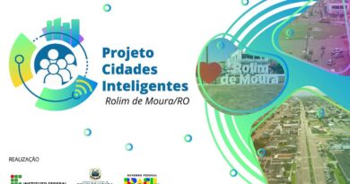 Com vagas para Rolim de Moura, IFRO abre inscrição em nova seleção de bolsistas para o Projeto Cidades Inteligentes