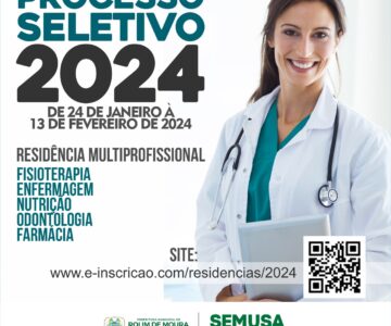 Processo seletivo 2024 Residência e Multiprofissional