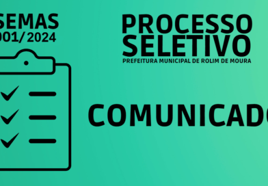 RESPOSTA DE RECURSOS – PROCESSO SELETIVO SEMAS / PCF Nº 01/2024
