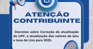 Atualizações Importantes no UPF, IPTU e Taxa de Lixo para 2025