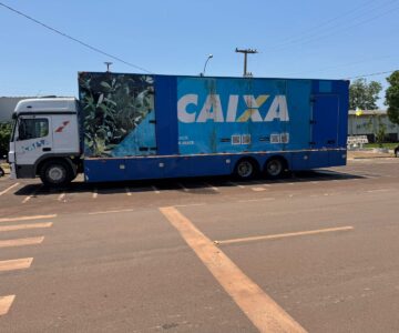 Carreta da Caixa Econômica atenderá em frente a prefeitura