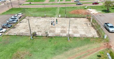 Quadra de esportes no centro de Rolim de Moura será revitalizada em parceria com a iniciativa privada