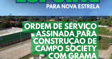 Prefeitura de Rolim de Moura autoriza construção de campo society em Nova Estrela