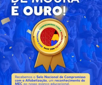 Rolim de Moura conquista Selo Ouro do Compromisso Nacional Criança Alfabetizada e se destaca entre as redes de ensino do Brasil