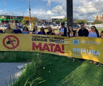 Secretaria de Saúde de Rolim de Moura realiza ação de prevenção contra Dengue, Zika e Chikungunya