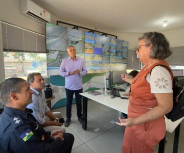 Videomonitoramento fortalece segurança e impulsiona confiança da classe empresarial em Rolim de Moura