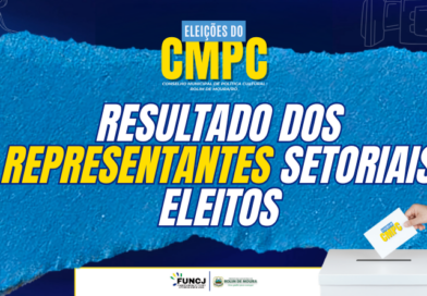 Divulgado o resultado dos representantes setoriais do Conselho Municipal de Política Cultural – CMPC
