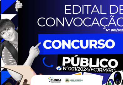 Fundação de Cultura e Juventude convoca aprovados do Concurso Público Municipal nº 001/2024/FCJRM/RO