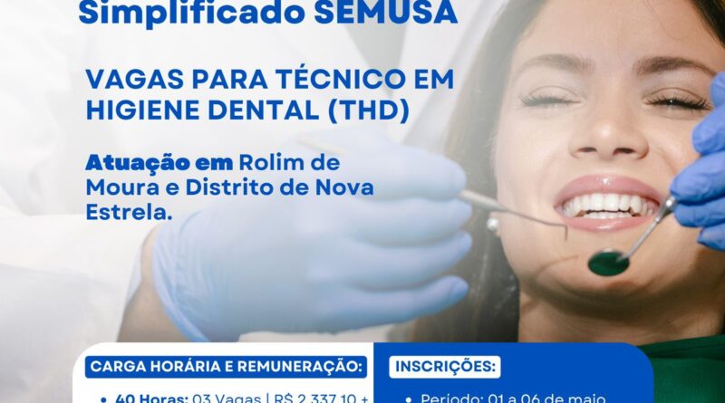 OPORTUNIDADE NA SAÚDE: PROCESSO SELETIVO SEMUSA