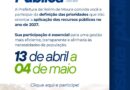Consulta Pública – Elaboração da Lei de Diretrizes Orçamentárias (LDO) 2027