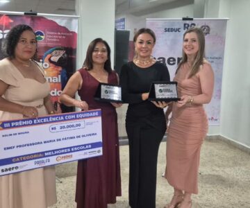 Escolas Maria de Fátima e Cora Coralina colocam Rolim de Moura entre os destaques de Rondônia no Saero
