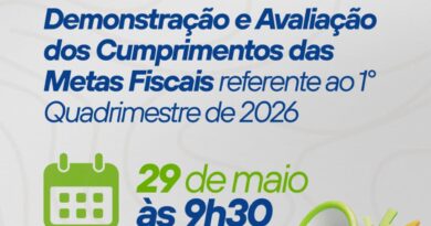 Convite Audiência Pública referente ao 1.º Quadrimestre