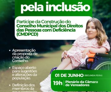 Rolim de Moura realiza reunião pública para criação do Conselho Municipal dos Direitos das Pessoas com Deficiência