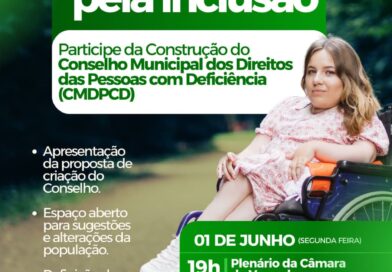 Rolim de Moura realiza reunião pública para criação do Conselho Municipal dos Direitos das Pessoas com Deficiência