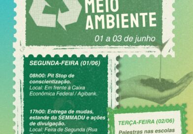 Programação da semana do meio ambiente