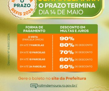 Falta uma semana do prazo final do REFIS