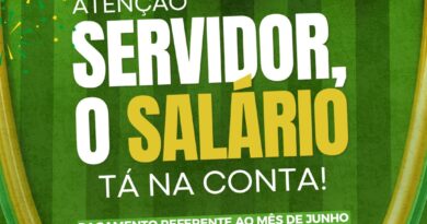 Salário na conta!!