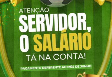 Salário na conta!!