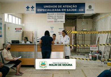 Saúde de Rolim de Moura recebe investimento de R$ 1,8 milhão para ampliação de unidade especializada
