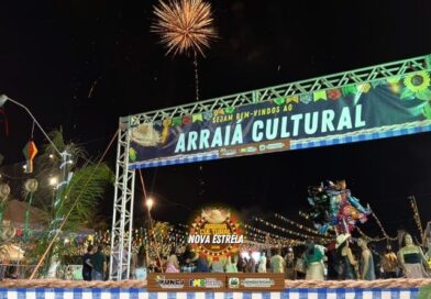 Arraiá Cultural de Nova Estrela 2026 reúne comunidade em noite de cultura e festa