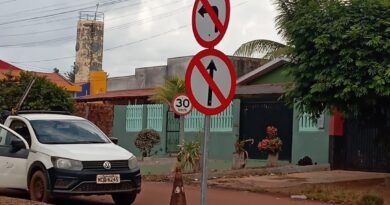 Motoristas devem ficar atentos à nova mão única em frente à Escola Maria Lira e à Creche Municipal