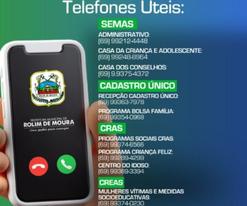 Semas divulga telefones atualizados para facilitar o atendimento à população