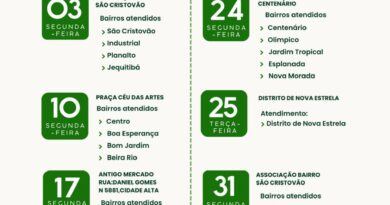 CALENDÁRIO DA CESTA VERDE – AGOSTO