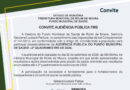Audiência Pública do Fundo Municipal de Saúde será no próximo dia 30