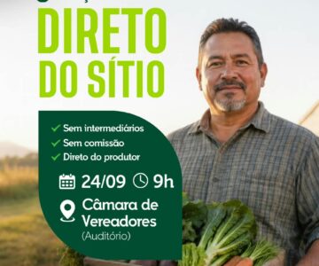 Direto do Sítio: Prefeitura de Rolim de Moura lança vitrine digital para fortalecer agricultura familiar